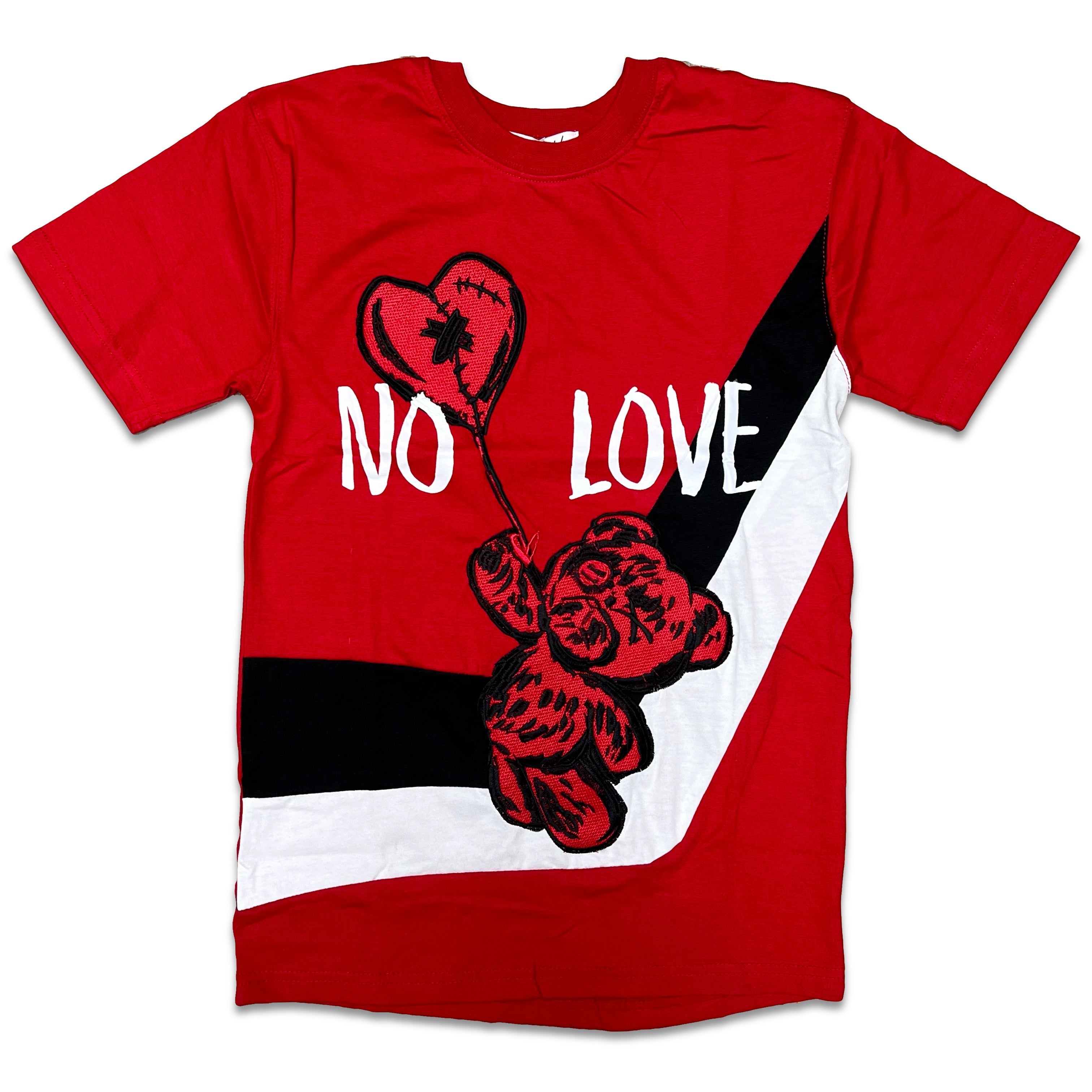 RETRO LABEL No Love SHIRT (RETRO 9 CHILE RED)
