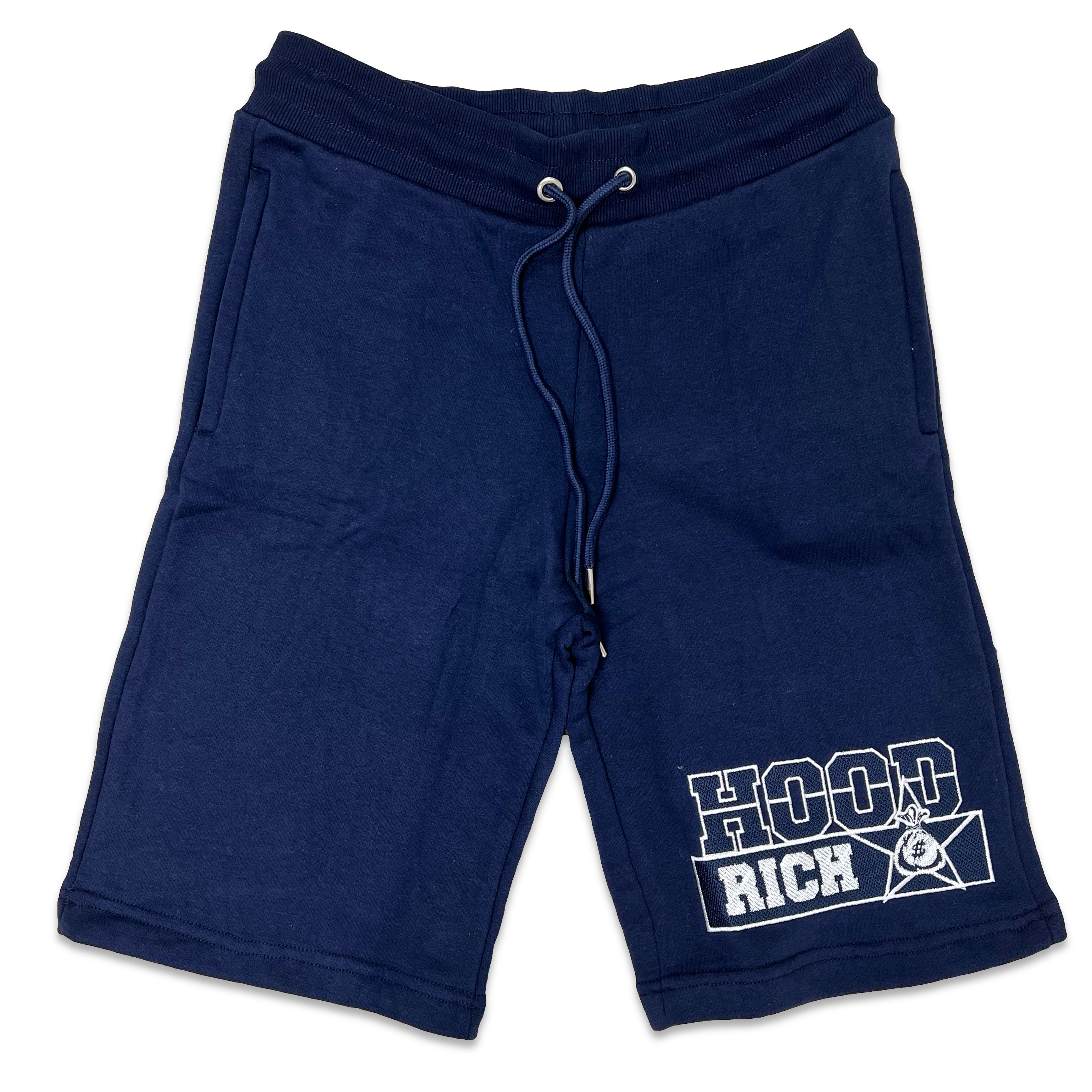 RETRO LABEL Hood Rich Short (RETRO 6 Midnight Navy)