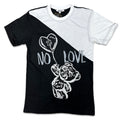 RETRO LABEL No Love SHIRT (RETRO 4 BLACK CANVA)