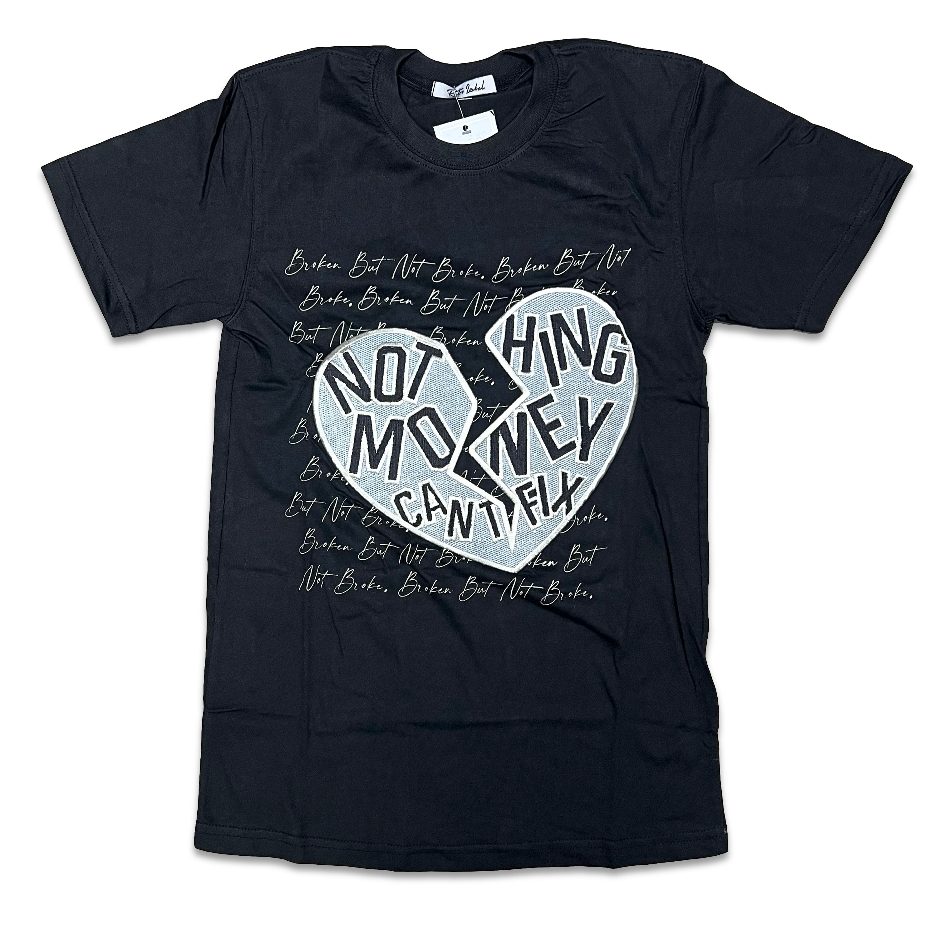 RETRO LABEL Broken but not Broke SHIRT (RETRO 11 Low IE Light Orewood Brown)