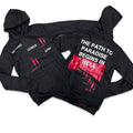 RETRO LABEL NOTHING COMES EASY HOODIE (RETRO 12 CHERRY)