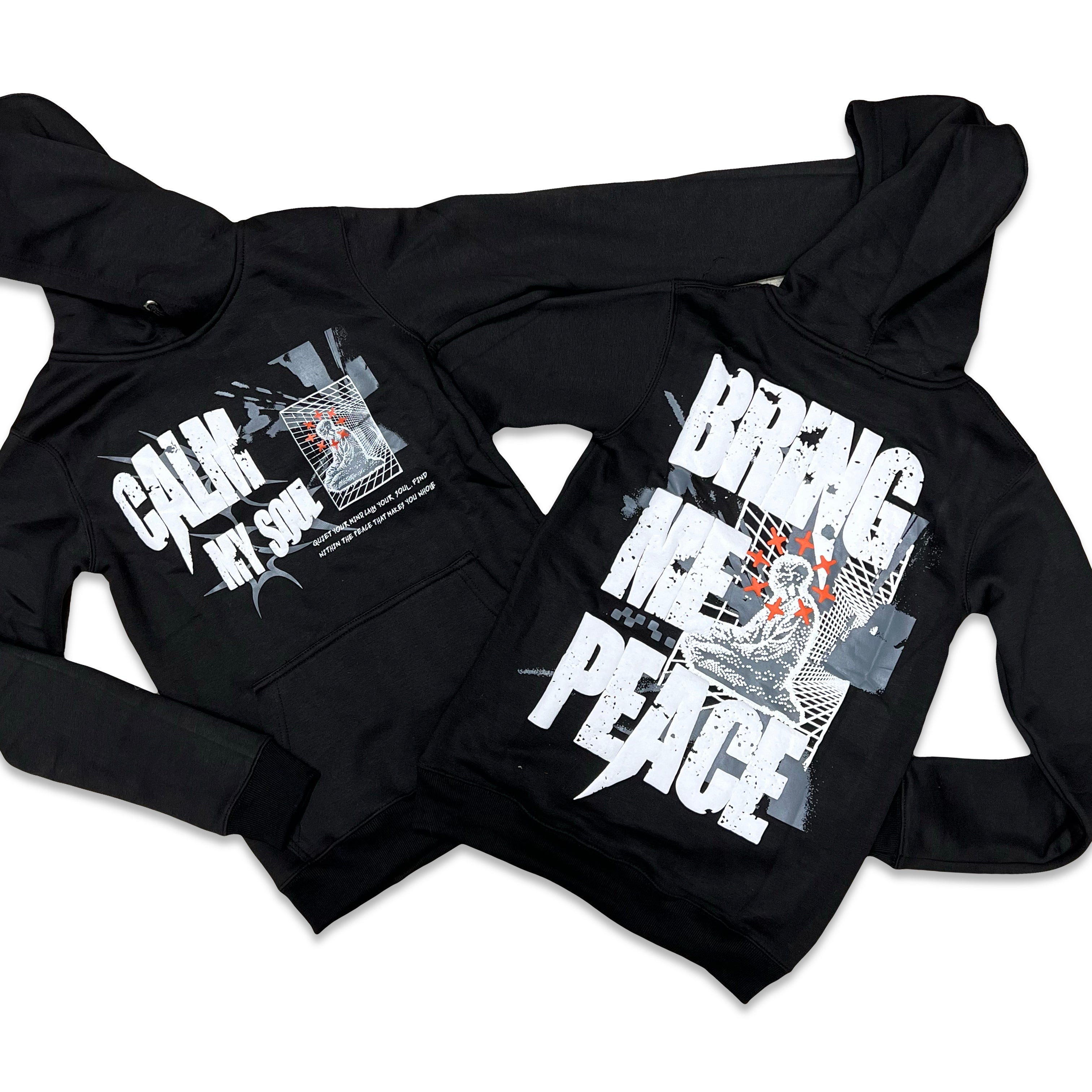 RETRO LABEL CALM MY SOUL HOODIE (RETRO 3 FEAR)
