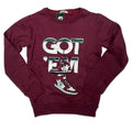RETRO LABEL GOT'EM CREWNECK (RETRO 1 BORDEAUX)