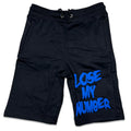 RETRO LABEL Lose My Number Shorts (RETRO 14 LANEY)
