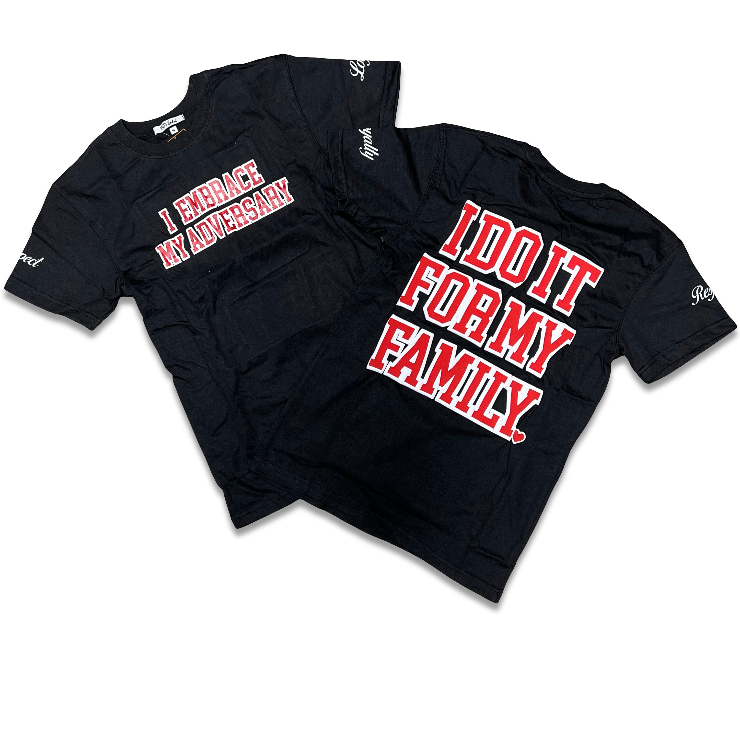RETRO LABEL I do it for my family Shirt (RETRO 7 RETRO WHITE INFRARED)
