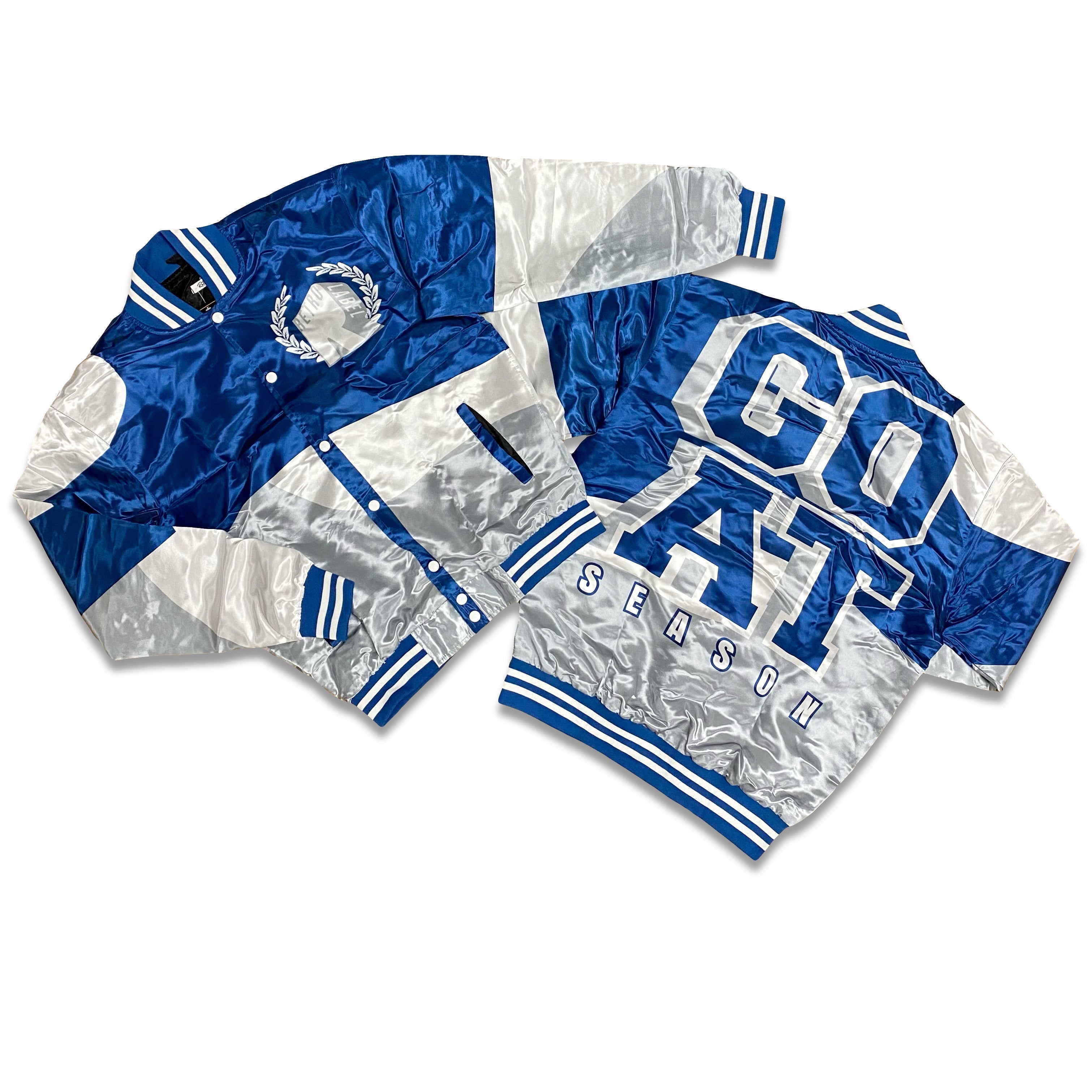 RETRO LABEL Goat Season Satin JACKET (RETRO 13 French Blue)