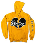 RETRO LABEL BROKEN BUT NOT BROKE  HOODIE (RETRO 13 DEL SOL)