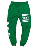 RETRO LABEL Family JOGGER (RETRO 2 LUCKY GREEN)