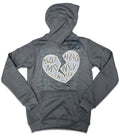 RETRO LABEL Broken but not Broke HOODIE (RETRO 4'S Craft Photon Dust)