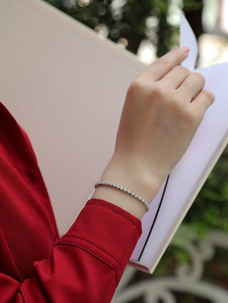 Starlit Ribbon Bracelet