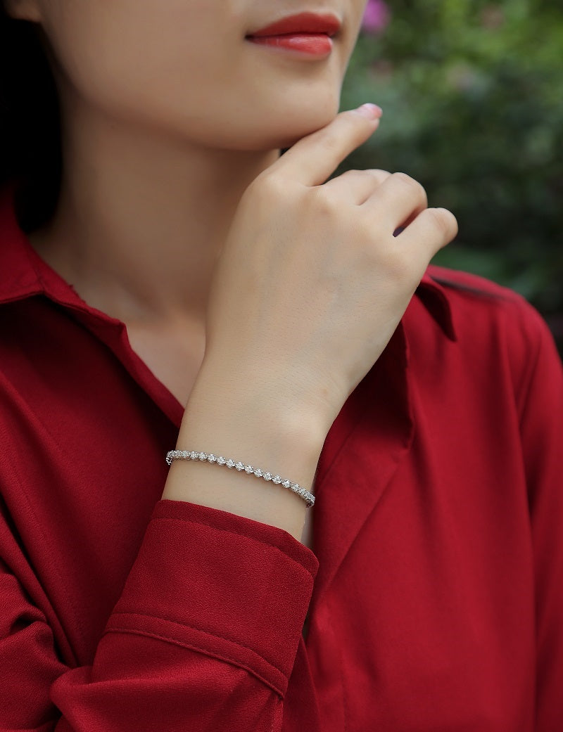 Starlit Ribbon Bracelet