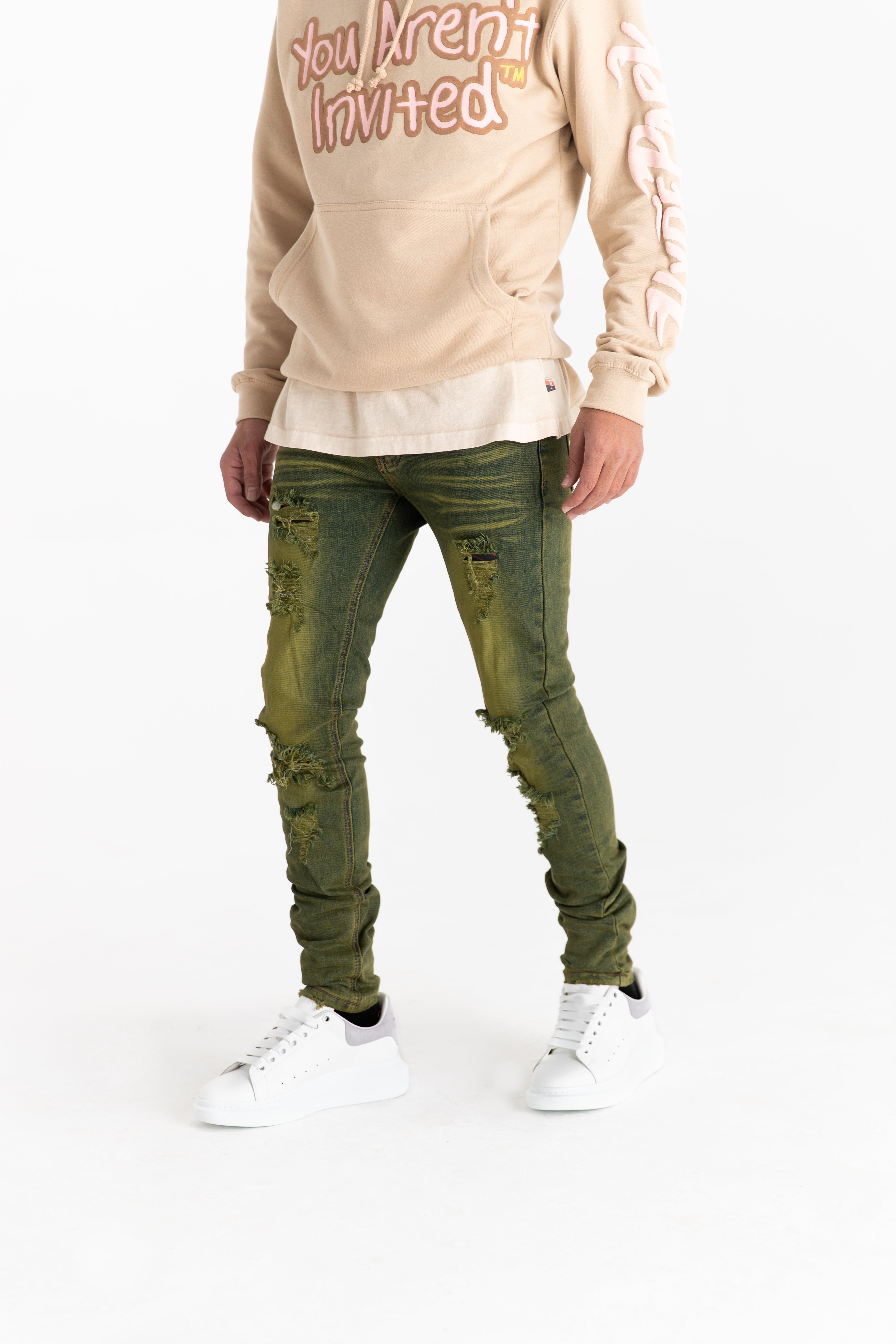 PHEELINGS FOLLOW THROUGH DENIM (FERN GREEN)