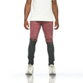 PHEELINGS INNER PEACE SKINNY DENIM (MAROON GRAIDENT WAX)