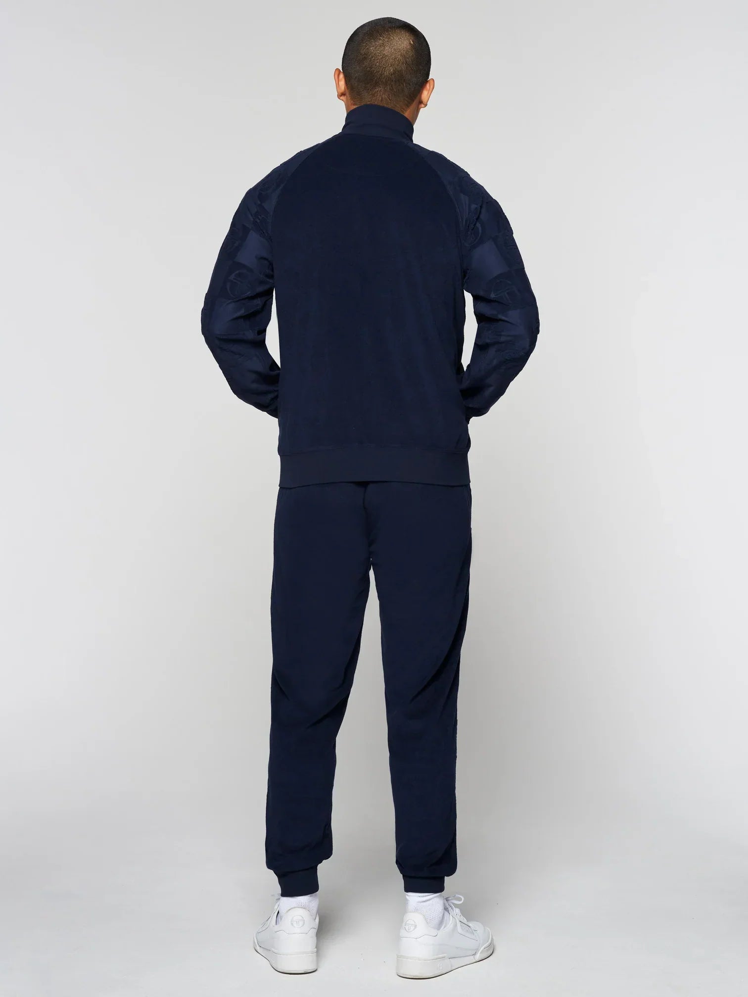 Sergio Tacchini ANZIO ZIP UP TRACK JACKET AND PANTS (MARITIME BLUE)