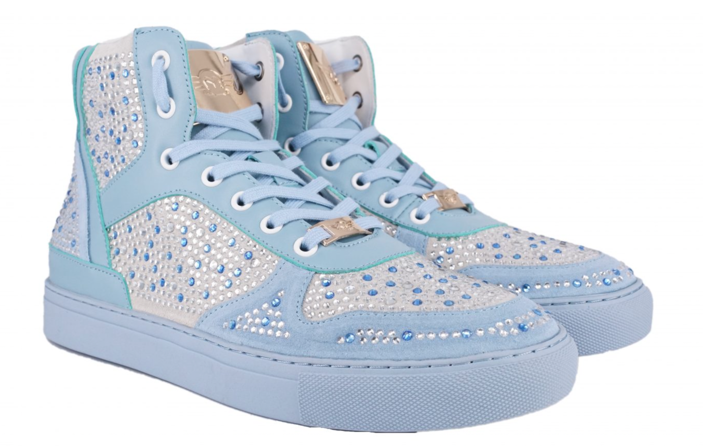 Ferrari Massari Nipsey Hustler II Shoes (Baby Blue/White)