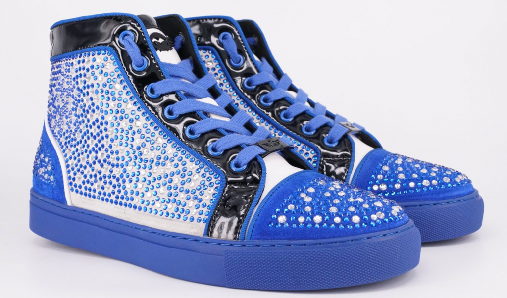 Ferrari Massari Diamond Drip Shoes (Royal)