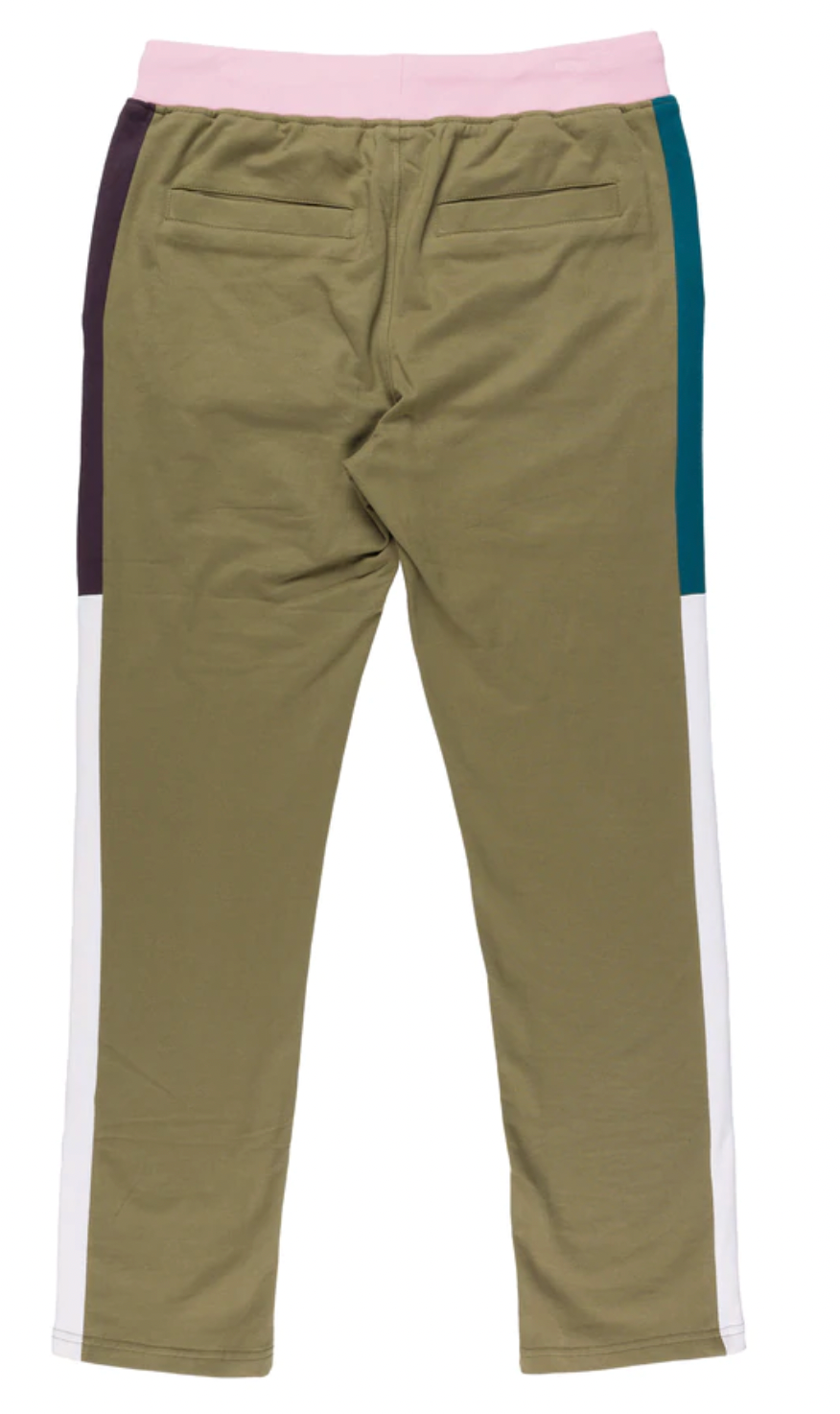 A Tiziano Charlie | Men's Color Blocked French Terry Pant (PALM)