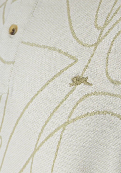 A TIZIANO Jacques | Jacquard Knit Polo (Green)