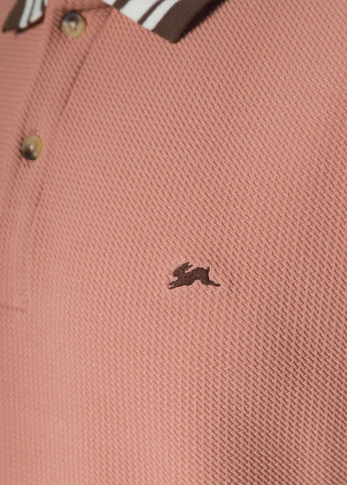A TIZIANO Payton | Quilted Jacquard Polo (Tuscany)