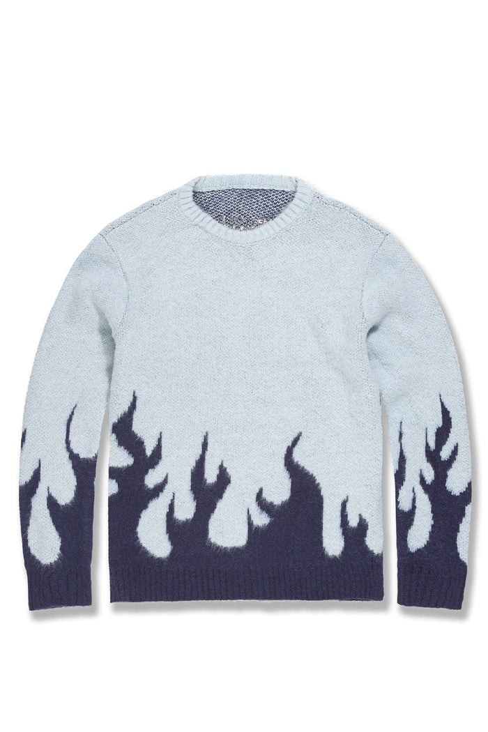 Jordan Craig Inferno Crewneck Sweater (Azure)