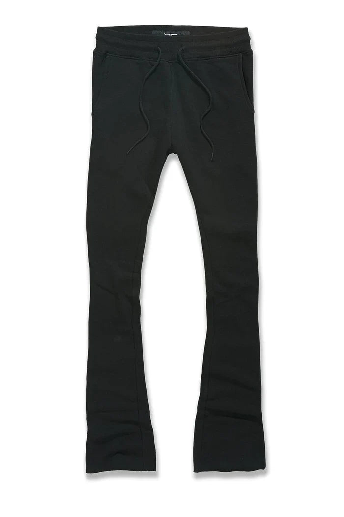 Jordan Craig Uptown Stacked Sweatpants (Black)