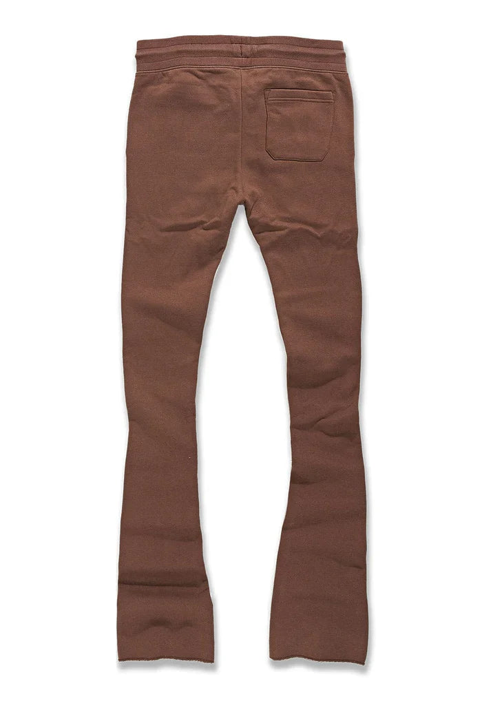 Jordan Craig Uptown Stacked Sweatpants (Chocolate)