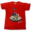 Retro Label Land of Opportunity Shirt (Red)