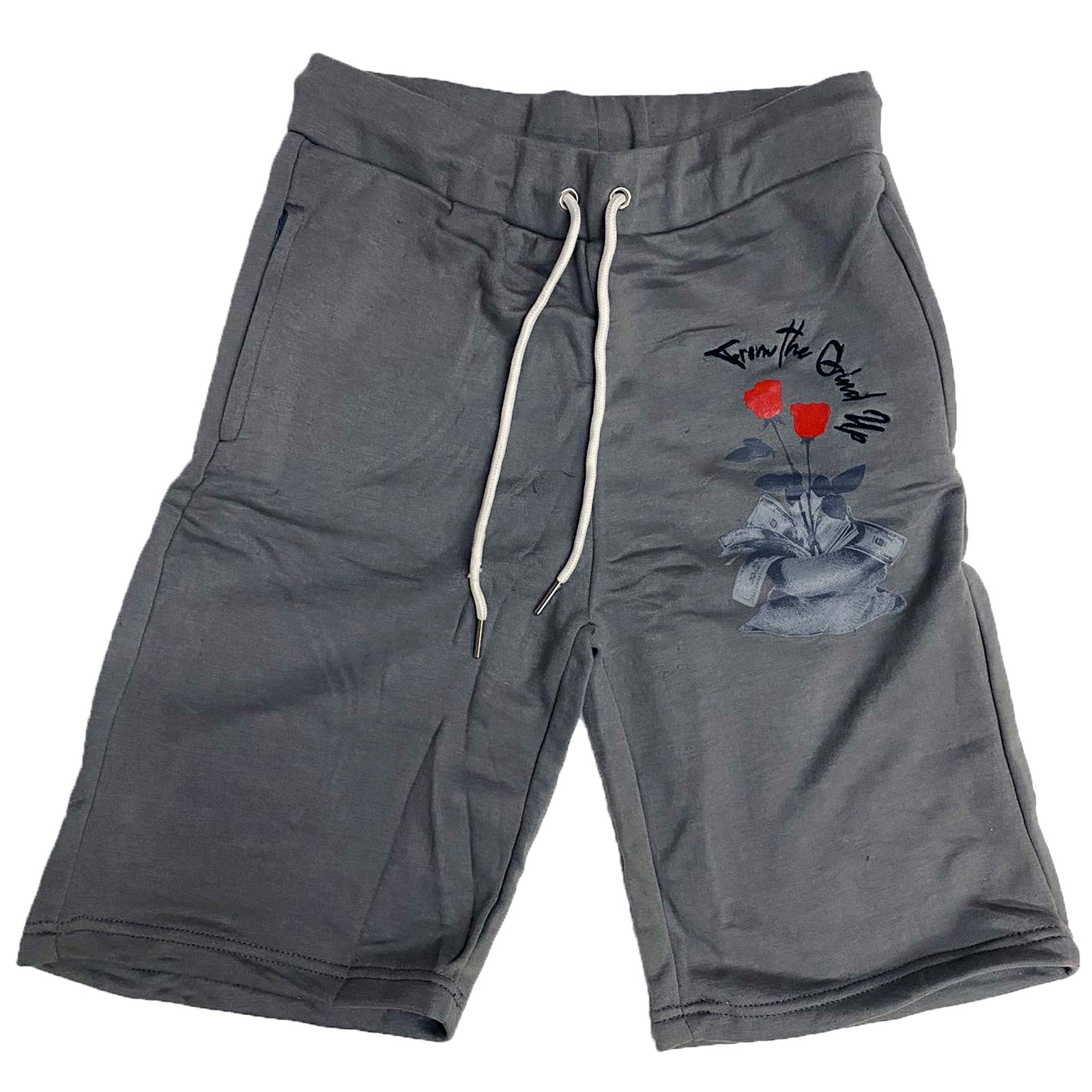 Retro Label From the Grind Up Shorts (Retro 11 Concrete)