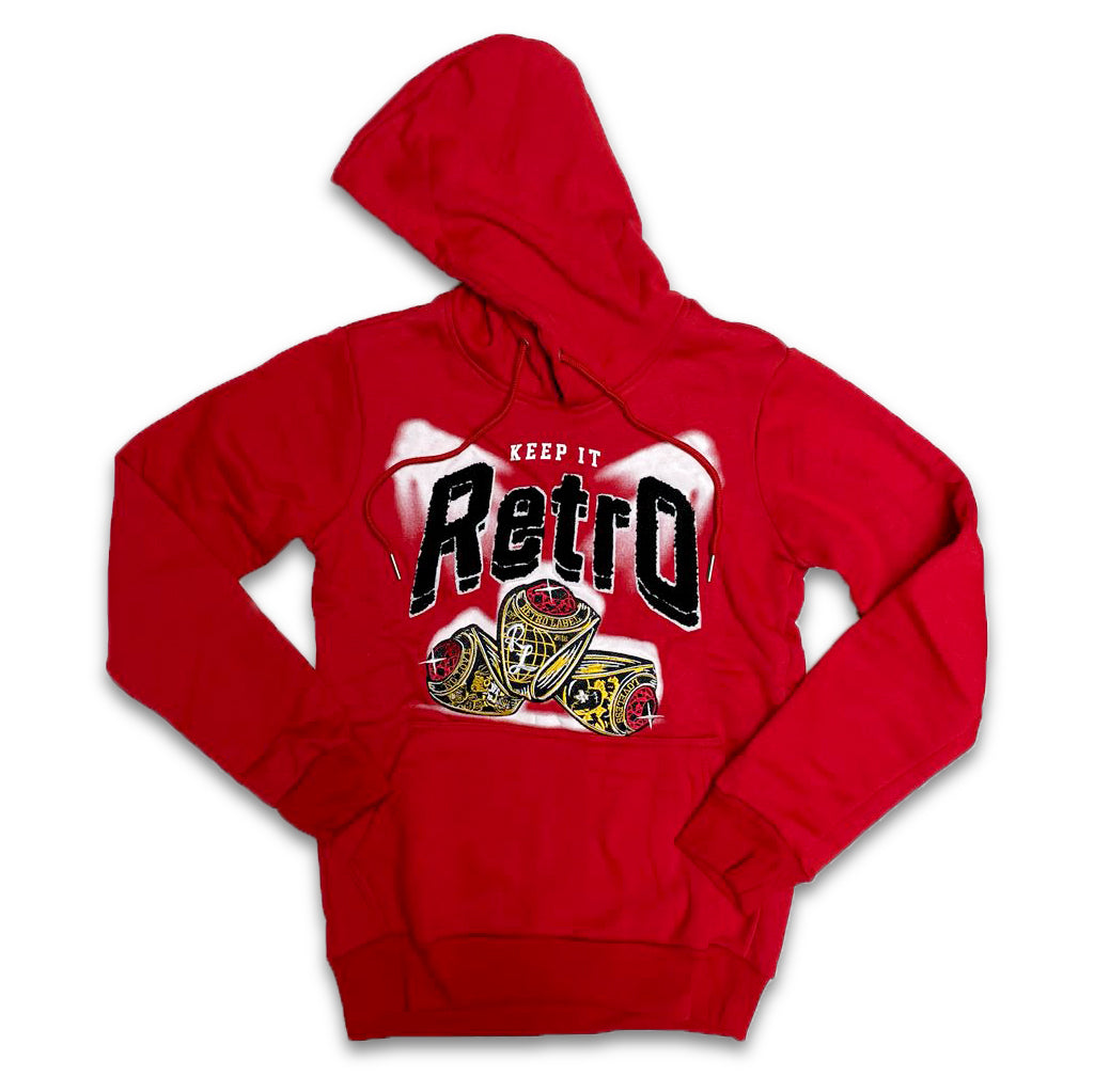 Retro Label Keep It Retro Hoodie (Retro 11 Low IE Bred)