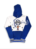 Retro Label Born for Greatness Hoodie (Retro 1 KO Storm Blue)
