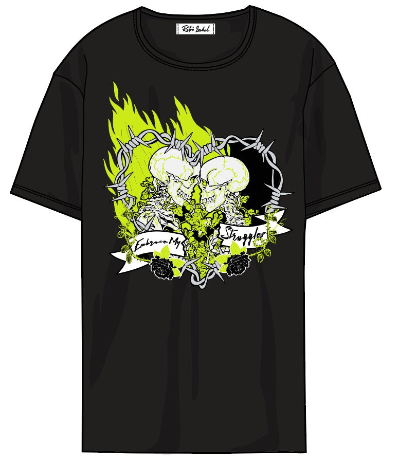 RETRO LABEL Embrace my Struggles Shirt (Retro 1 HIGH OG Volt Visionaire)