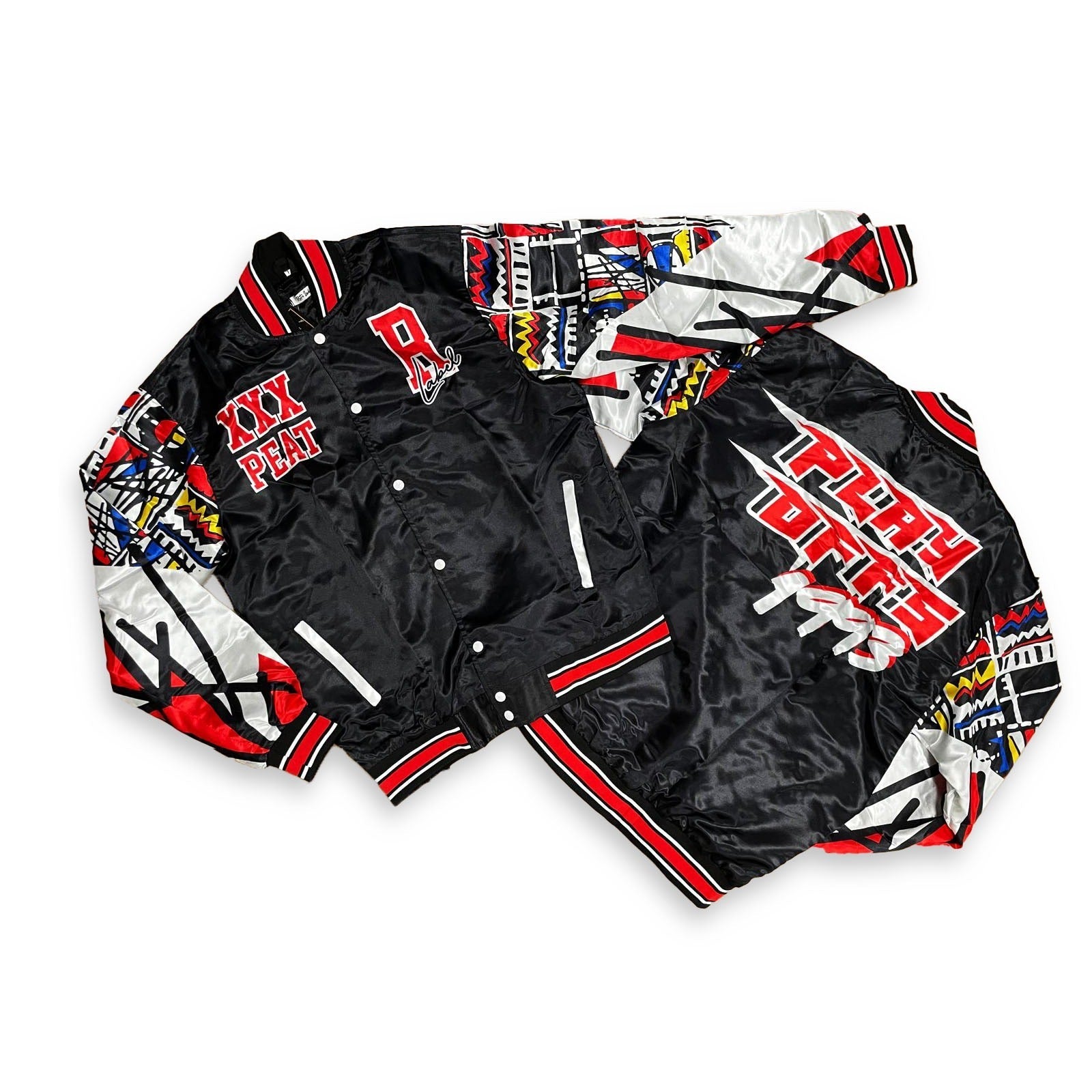 RETRO LABEL PLAYOFFS 1993 SATIN JACKET (RETRO 8 PLAYOFFS)