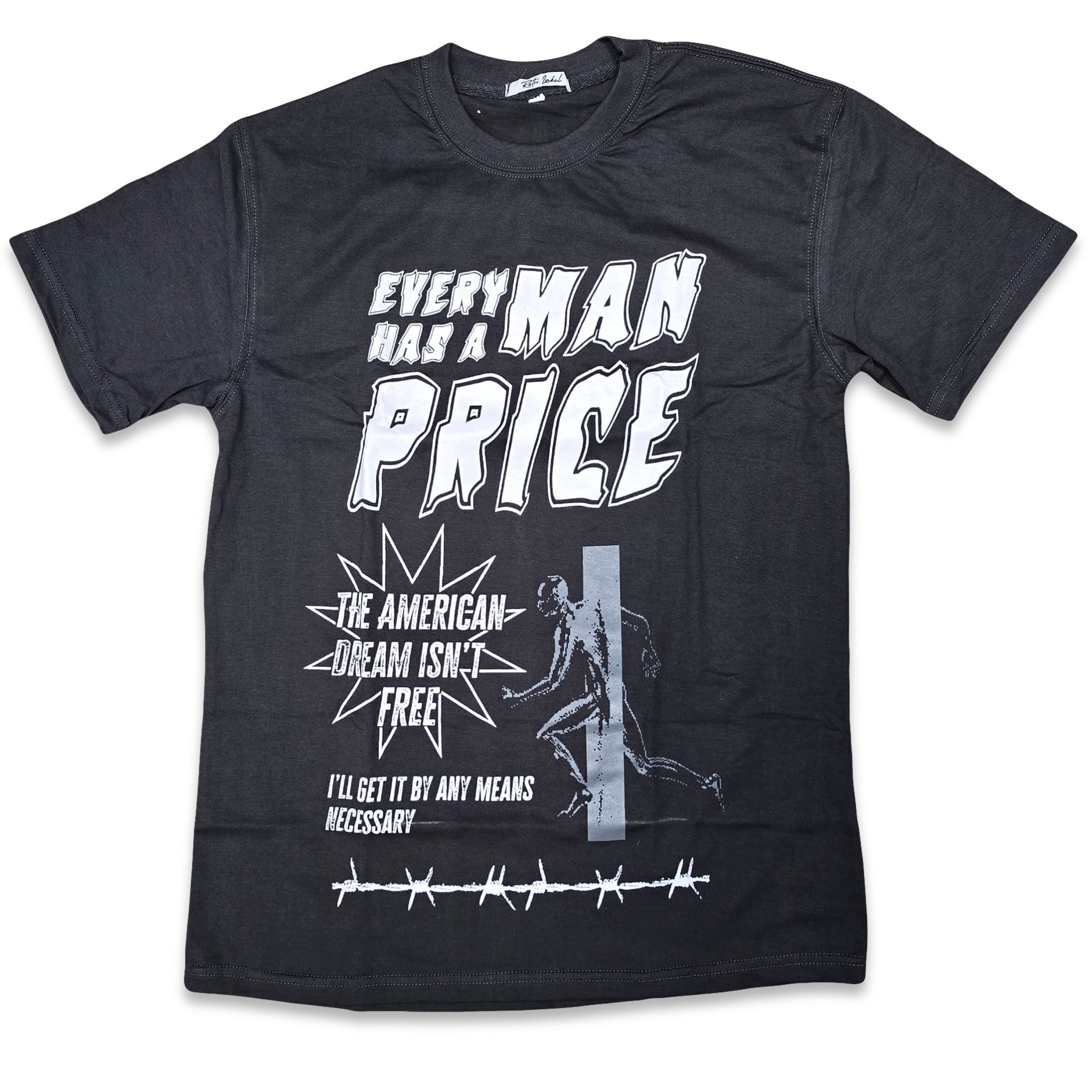 RETRO LABEL PRICE SHIRT (Retro  4 Retro Wet Cement)