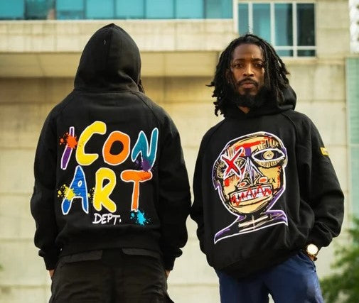 ICON Art Dept. Hoodie (Black)