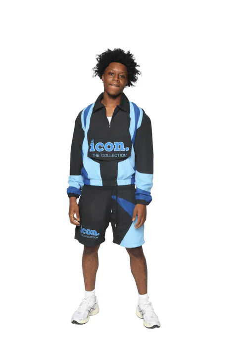 ICON Drip Suit Black & Blue