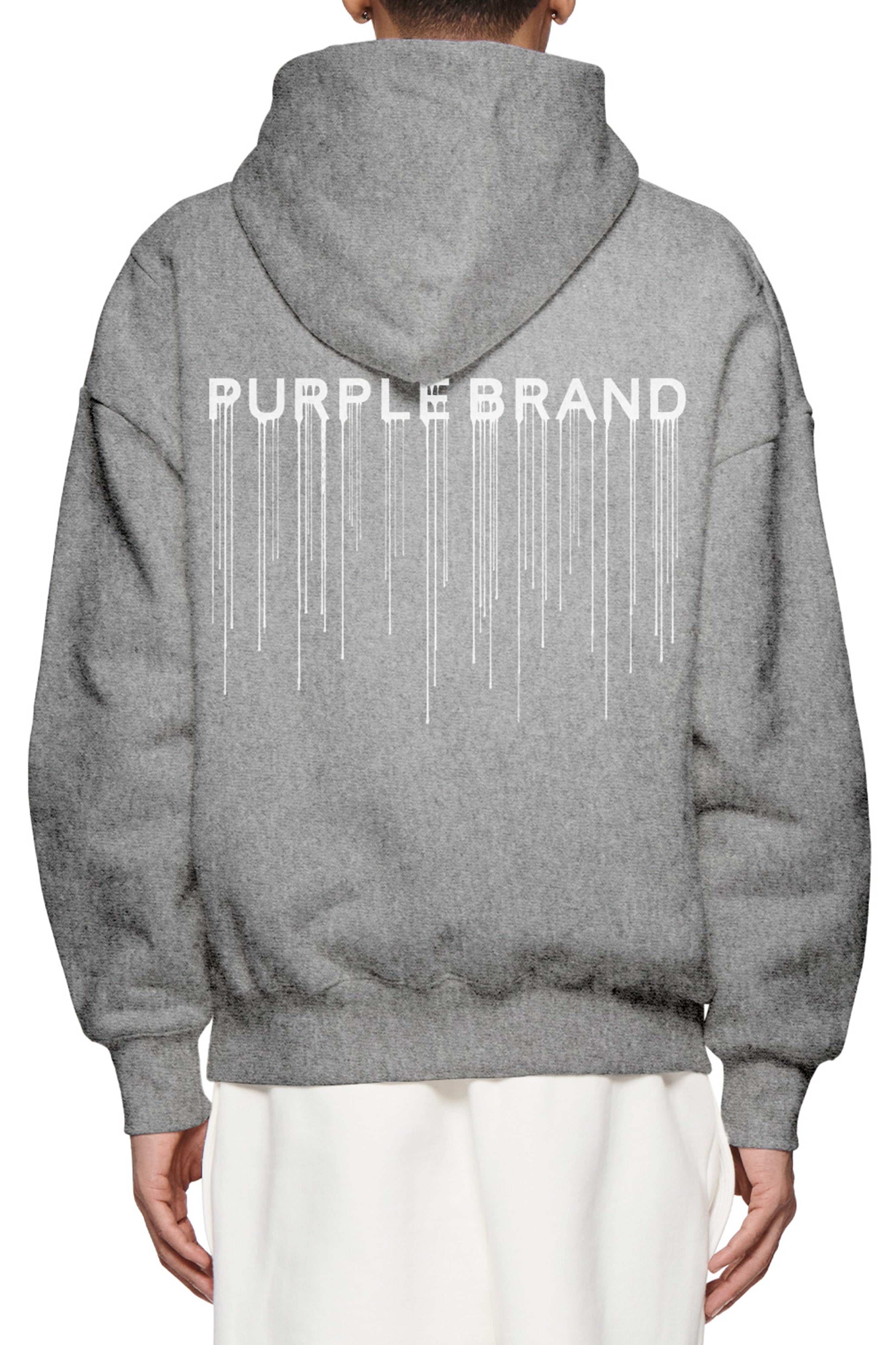 Purple Brand Hwt Fleece Po Hoody (GREY)