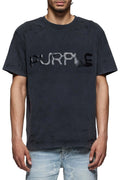 Purple Brand Hwt Jersey Ss Tee (BLACK)