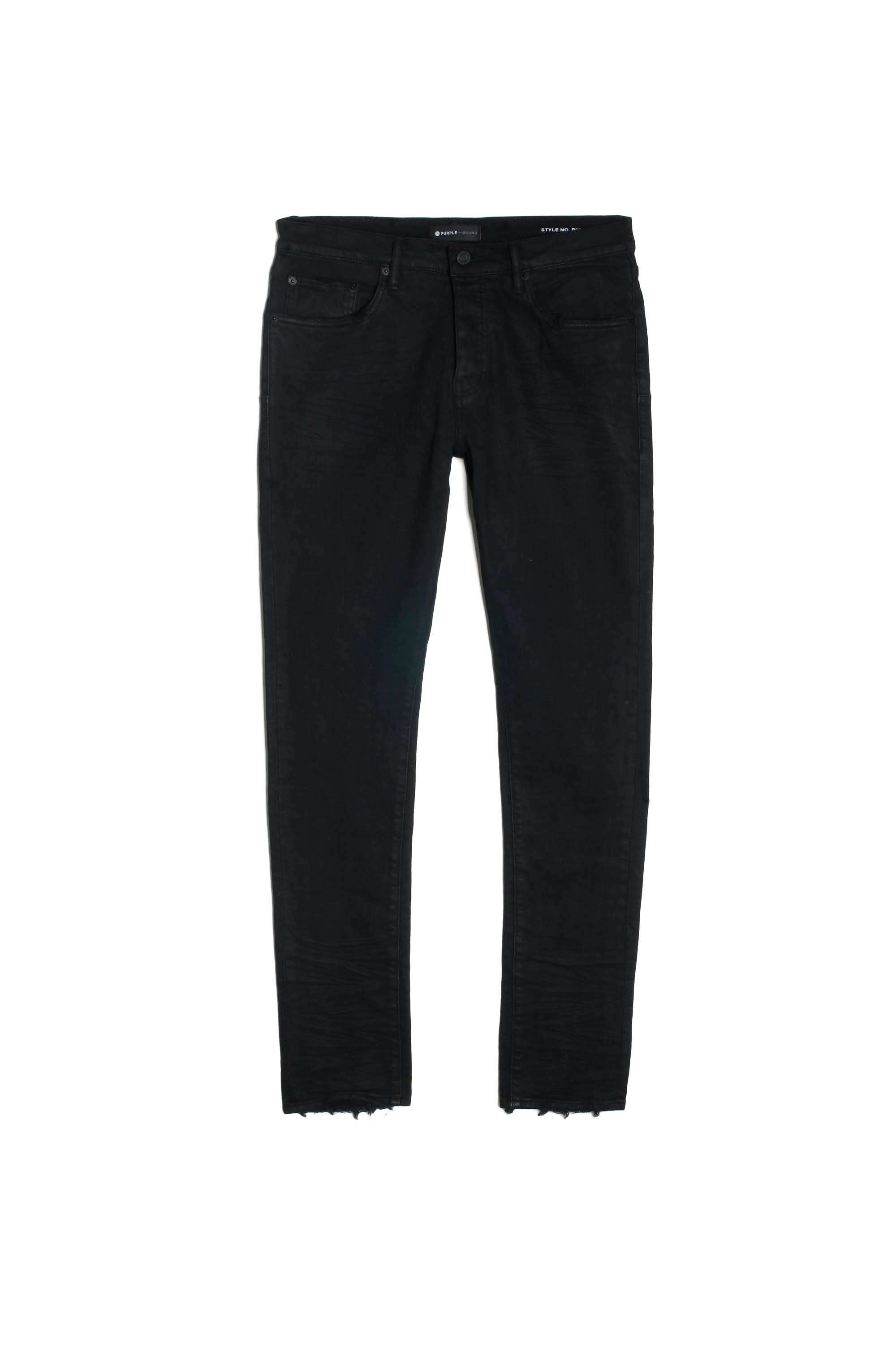 Purple Brand Black Resin Jeans (Black)