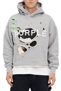 Purple Brand Hwt Fleece Po Hoody (HEATHER)