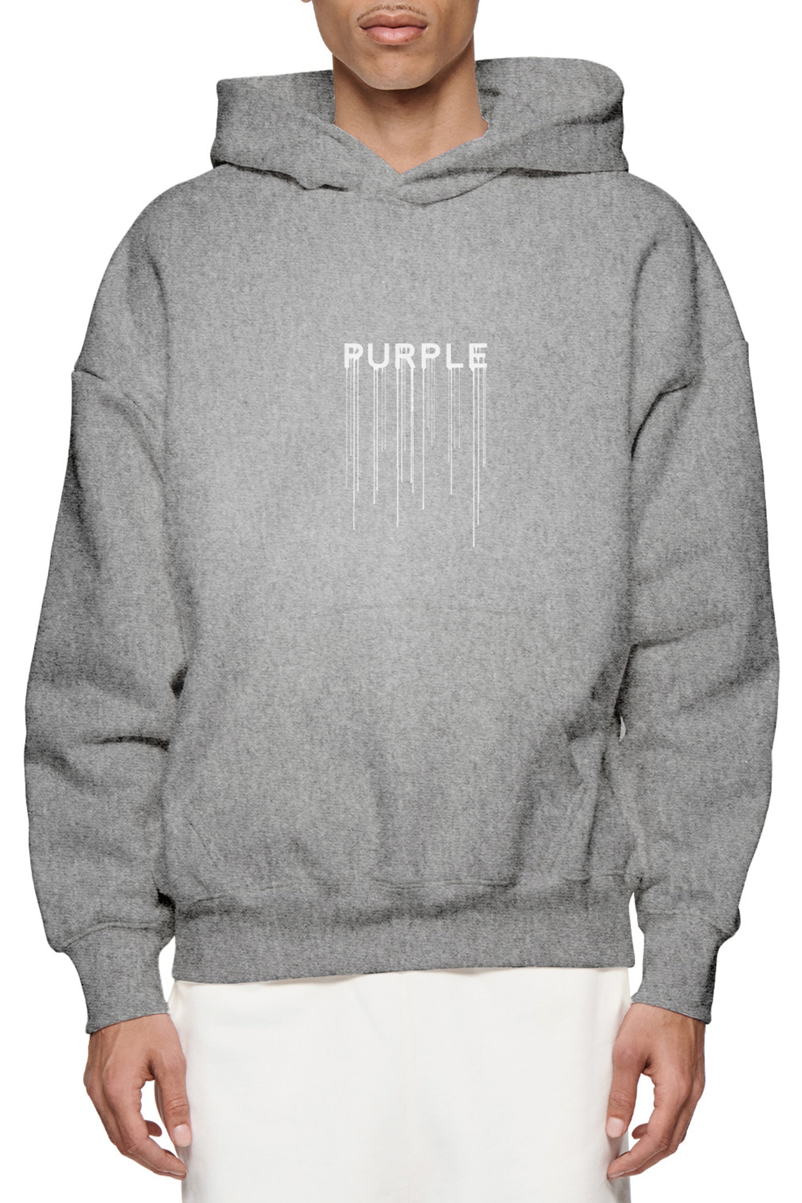 Purple Brand Hwt Fleece Po Hoody (GREY)